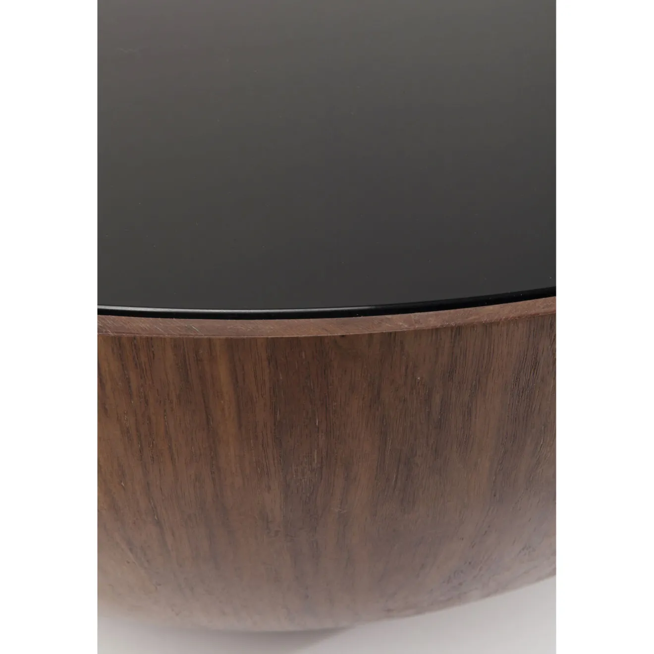 KARE Design Tables Basses|Table Basse Tear Drops Noyer O80Cm