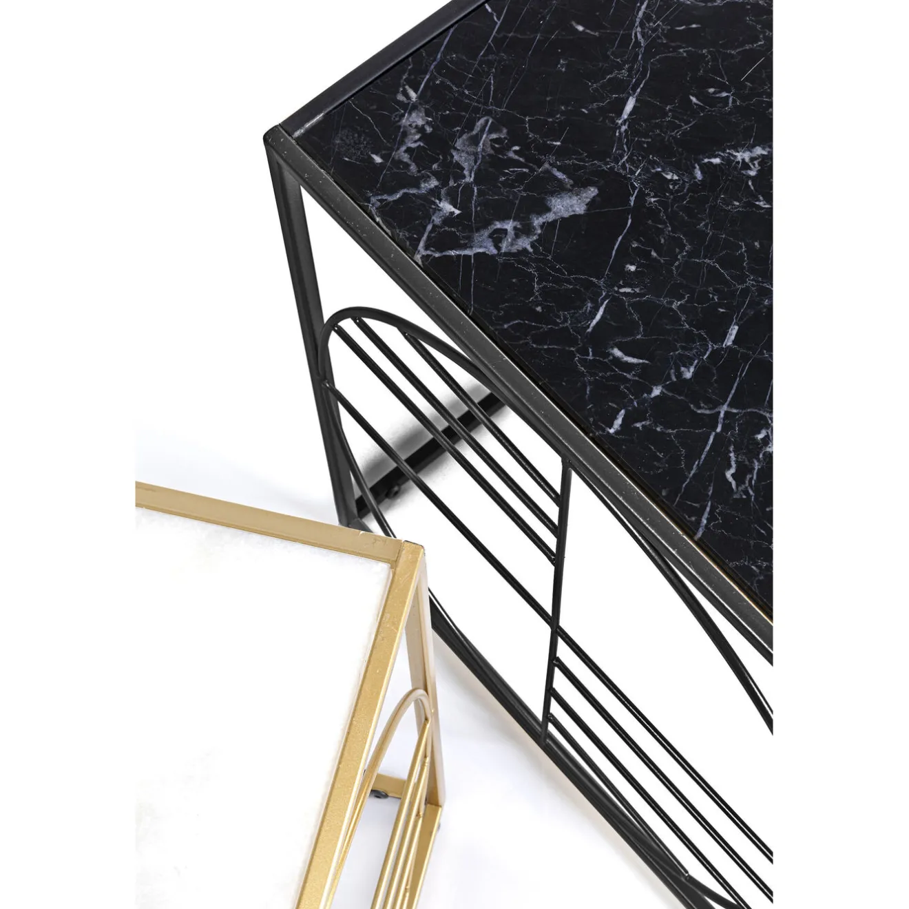 KARE Design Tables Basses|Table Basse Techno 1 (2/Set)