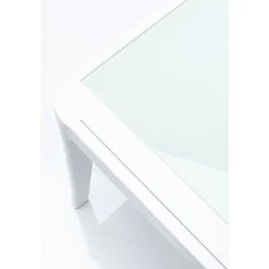 KARE Design Mobilier Lounge|Table Basse Tiki Blanc