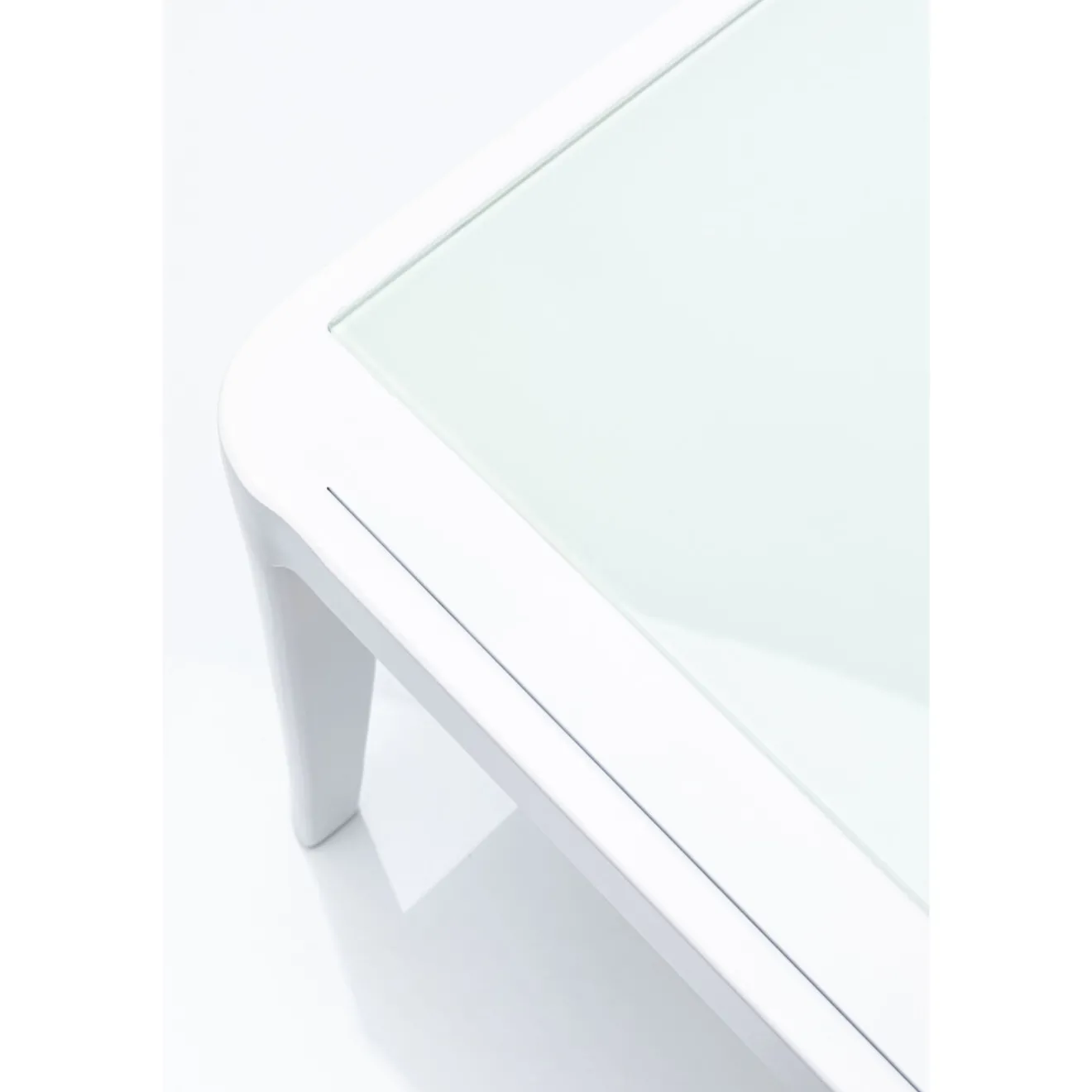 KARE Design Mobilier Lounge|Table Basse Tiki Blanc