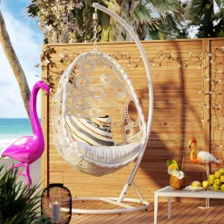 KARE Design Mobilier Lounge|Table Basse Tiki Blanc