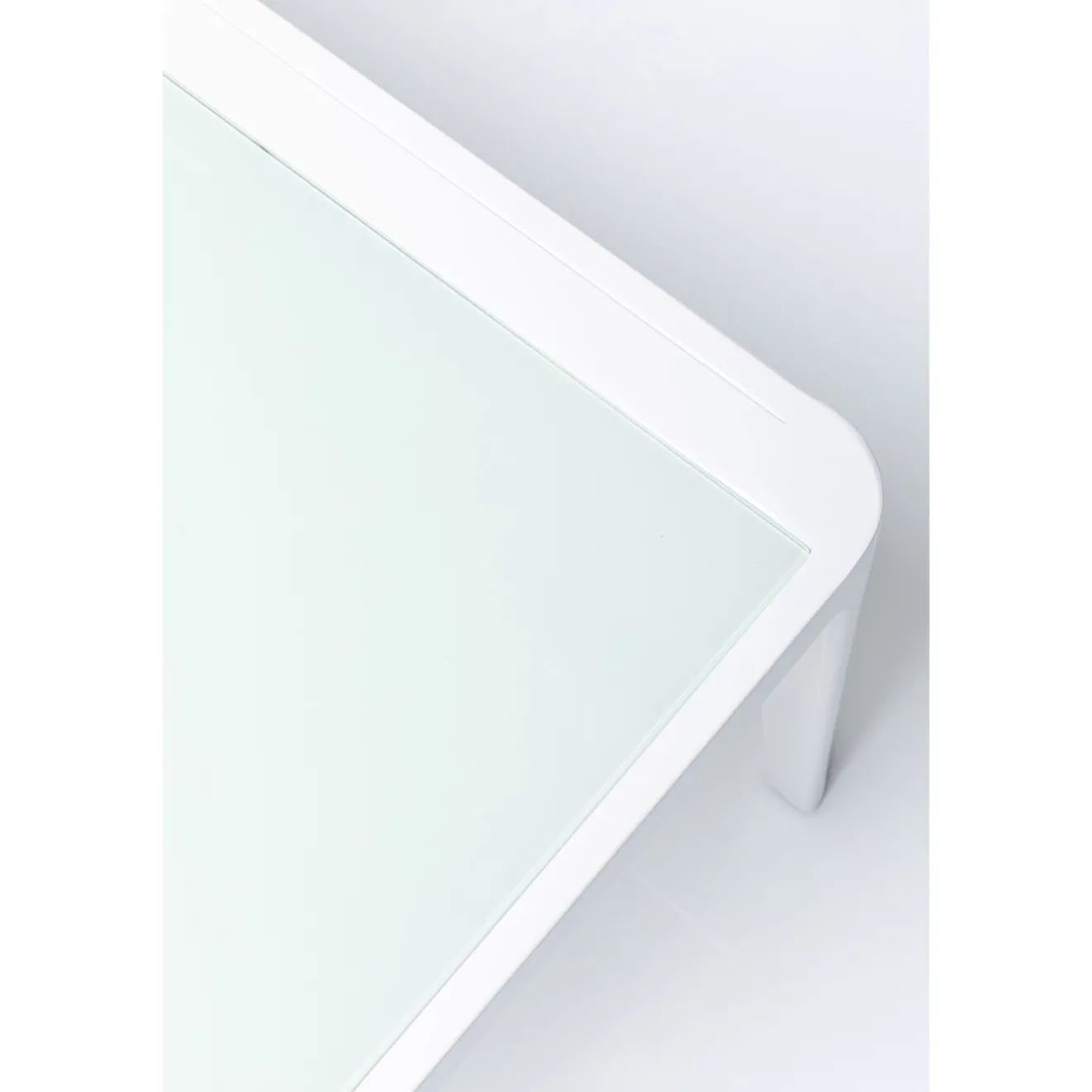 KARE Design Mobilier Lounge|Table Basse Tiki Blanc