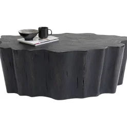 KARE Design Tables Basses|Table Basse Tree Stump Noir 119X68Cm
