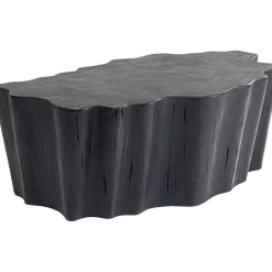 KARE Design Tables Basses|Table Basse Tree Stump Noir 119X68Cm
