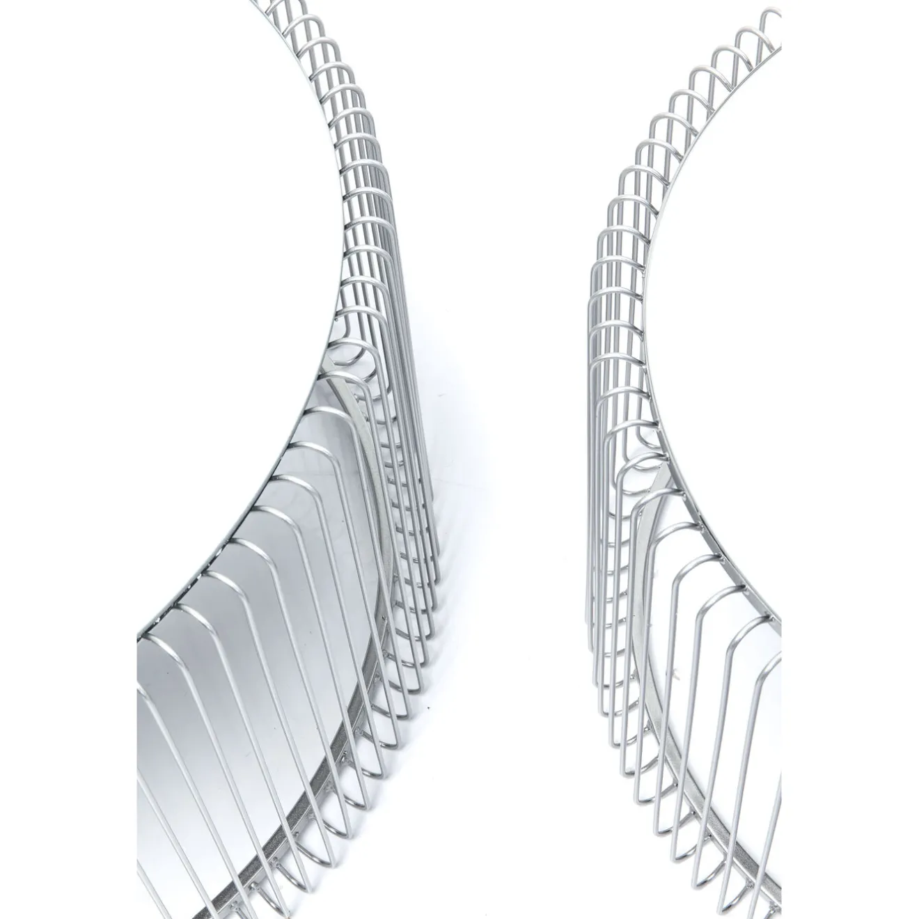 KARE Design Tables Basses|Table Basse Wire Argente (2/Set)