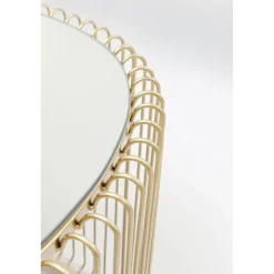 KARE Design Tables Basses|Table Basse Wire Uno Laiton 60X90Cm