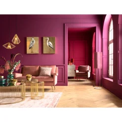 KARE Design Tables Basses|Table Basse Wire Uno Laiton O80Cm