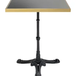 KARE Design Tables À Manger|Table Bistrot Kaffeehaus Rim Noir 60X60