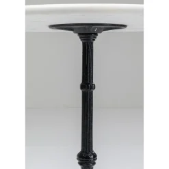 KARE Design Autres Meubles Extérieurs|Table Bistrot Kaffeehaus Blanc O 60