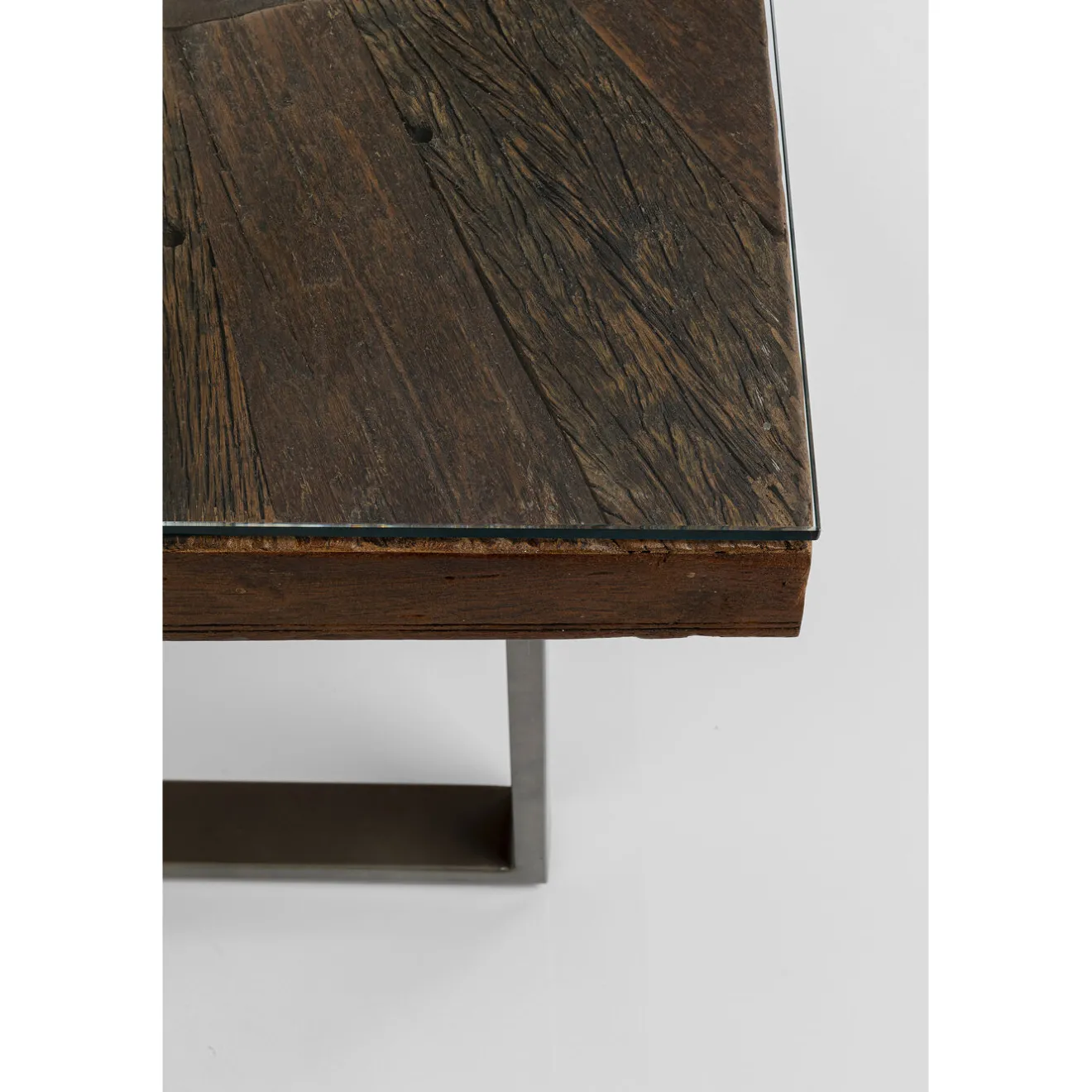 KARE Design Tables À Manger|Table Conley Acier Brut 180X90