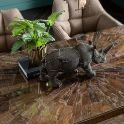 KARE Design Tables À Manger|Table Conley Acier Brut 180X90