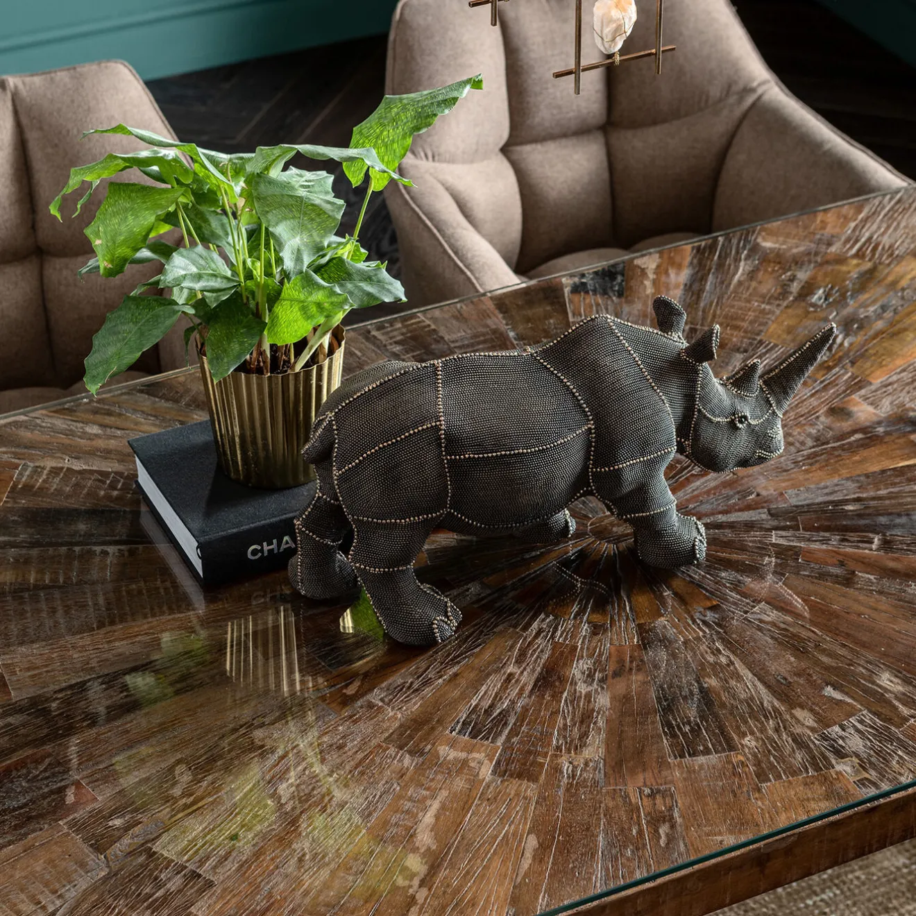 KARE Design Tables À Manger|Table Conley Acier Brut 180X90