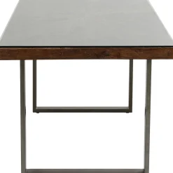 KARE Design Tables À Manger|Table Conley Acier Brut 180X90