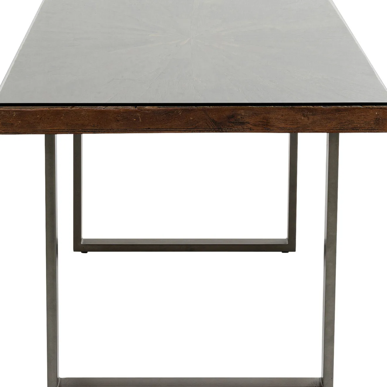 KARE Design Tables À Manger|Table Conley Acier Brut 180X90