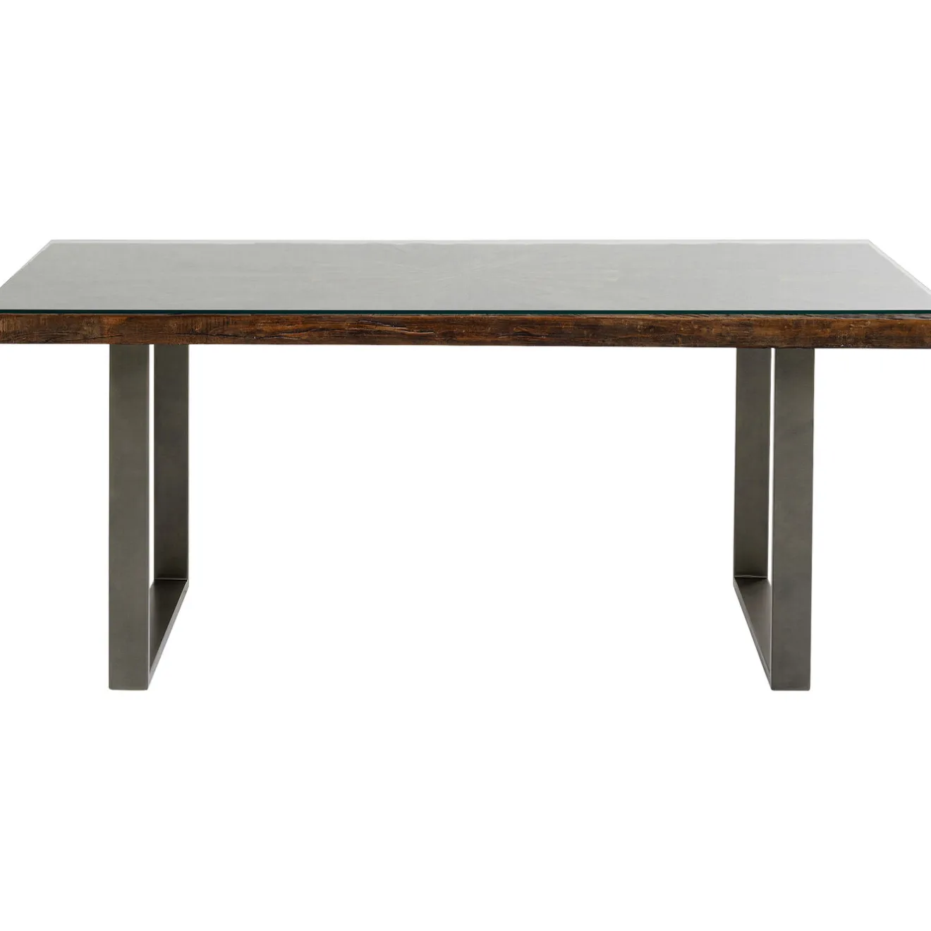 KARE Design Tables À Manger|Table Conley Acier Brut 180X90