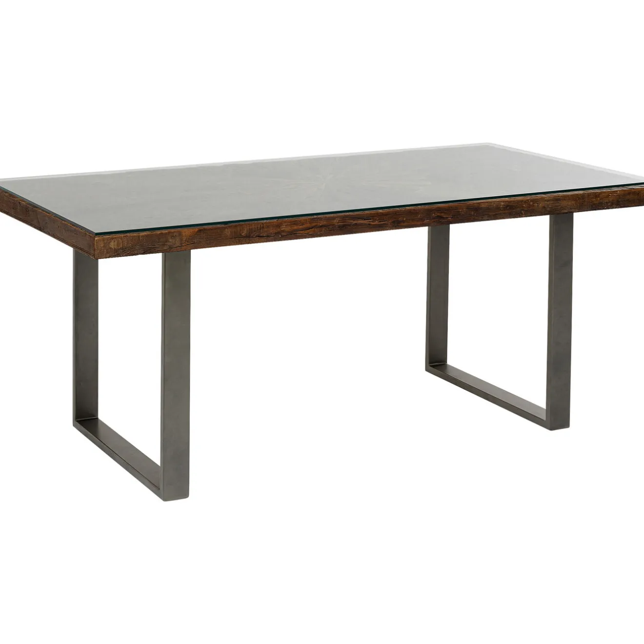 KARE Design Tables À Manger|Table Conley Acier Brut 180X90