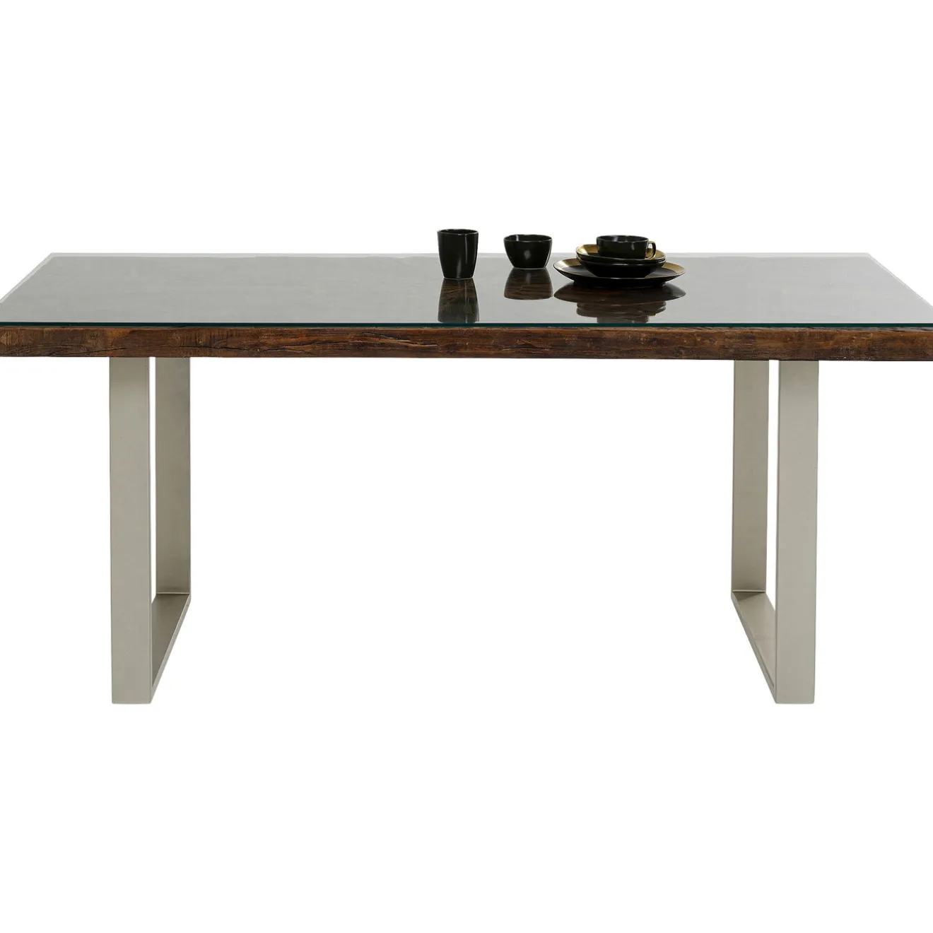KARE Design Tables À Manger|Table Conley Argente 180X90