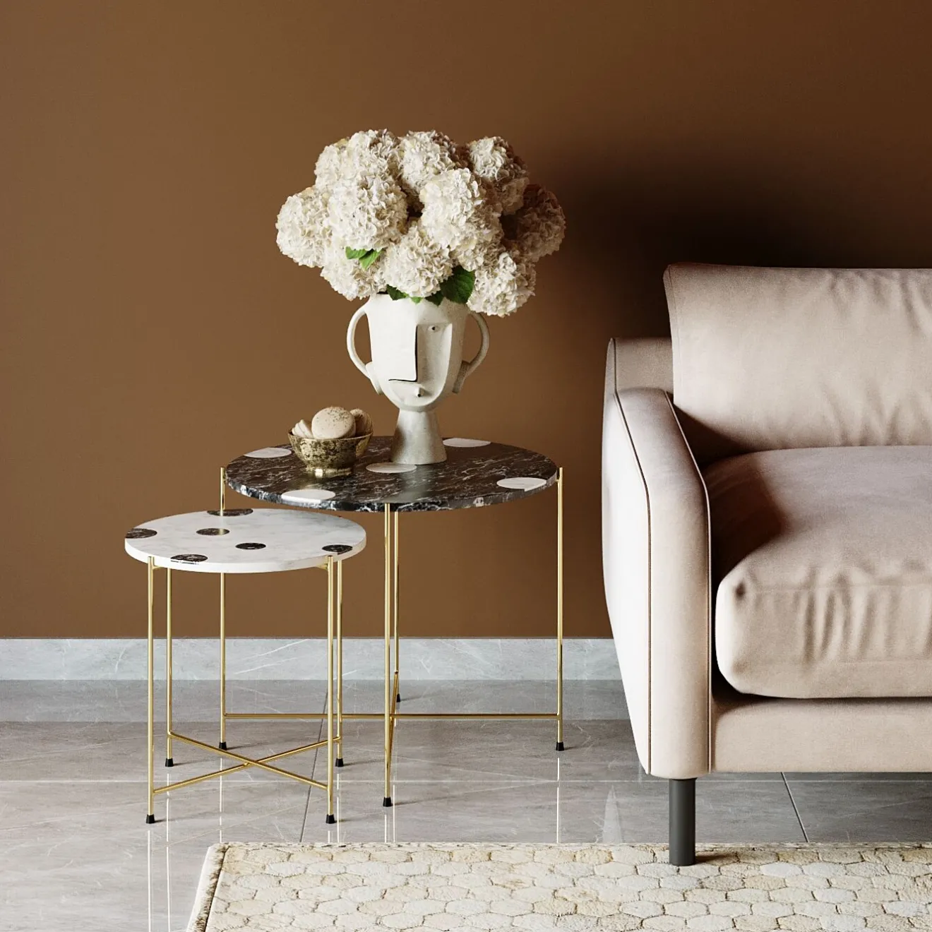 KARE Design Tables D'Appoint|Table D Appoint Amba (2/Set)