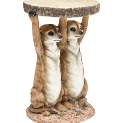 KARE Design Tables D'Appoint|Table D Appoint Animal Meerkat Sisters O33Cm