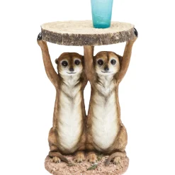 KARE Design Tables D'Appoint|Table D Appoint Animal Meerkat Sisters O33Cm