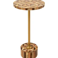 KARE Design Tables D'Appoint|Table D Appoint Domero Geo Laiton O25Cm