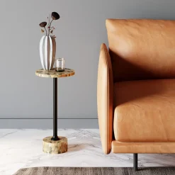 KARE Design Tables D'Appoint|Table D Appoint Domero Mosaic Gris O25Cm