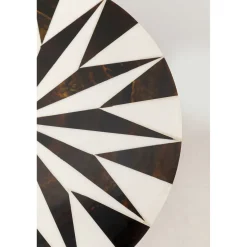 KARE Design Tables D'Appoint|Table D Appoint Domero Star Noir Blanc O25Cm