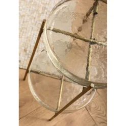 KARE Design Tables D'Appoint|Table D Appoint Ice Double O30Cm