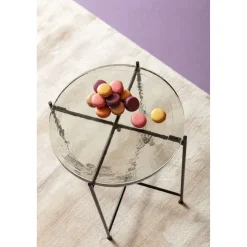 KARE Design Tables D'Appoint|Table D Appoint Ice Noir O40Cm