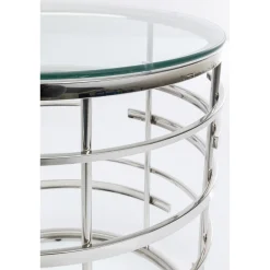 KARE Design Tables D'Appoint|Table D Appoint Jupiter Argente O55Cm
