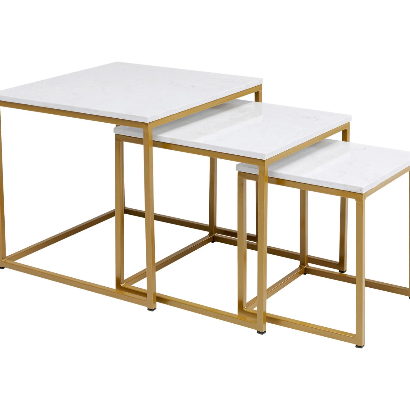 KARE Design Tables D'Appoint|Table D Appoint Key West Dore (3/Set)