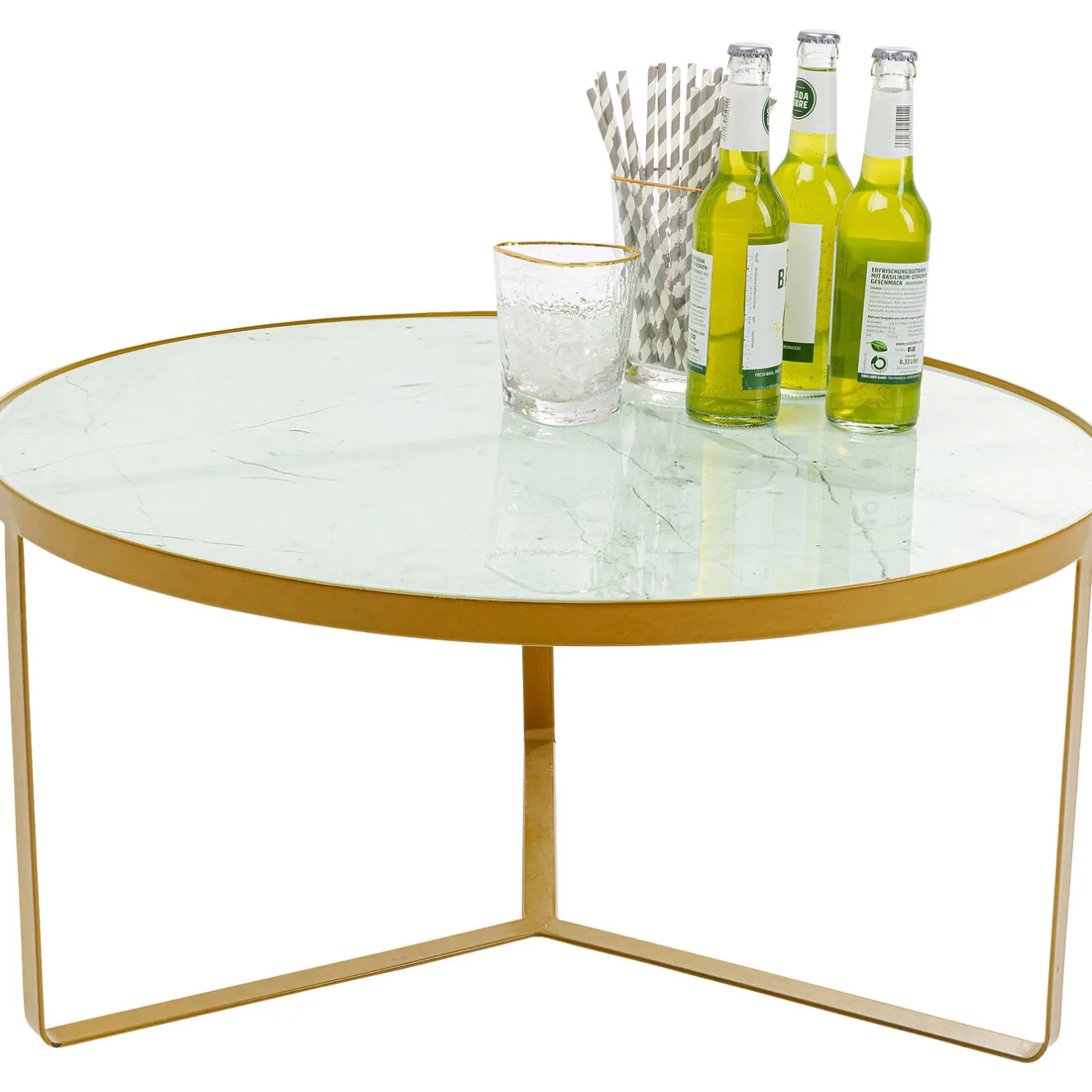 KARE Design Tables D'Appoint|Table D Appoint Marble Or O55