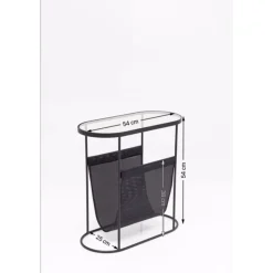 KARE Design Tables D'Appoint|Table D Appoint Mesh Journal 54X25Cm