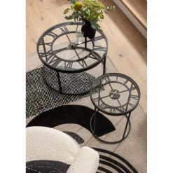 KARE Design Tables D'Appoint|Table D Appoint Roman Noir O76Cm
