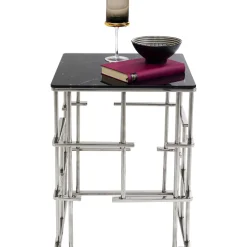 KARE Design Tables D'Appoint|Table D Appoint Rome Argente 40X40Cm