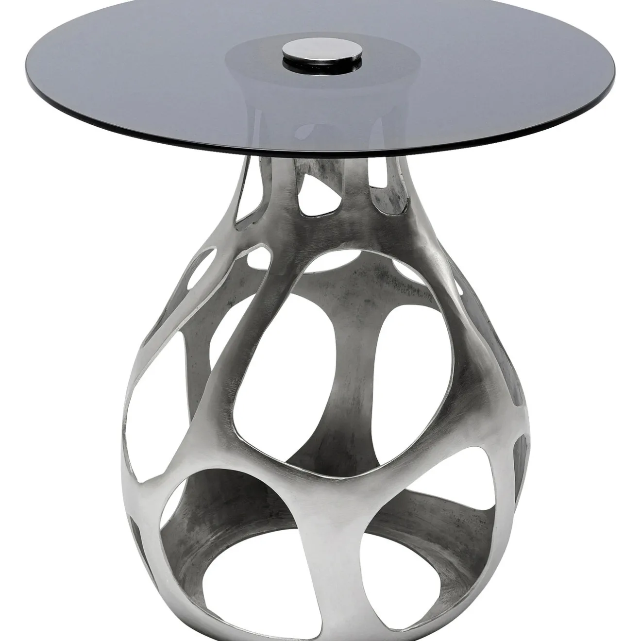 KARE Design Tables D'Appoint|Table D Appoint Volcano Argente O60Cm