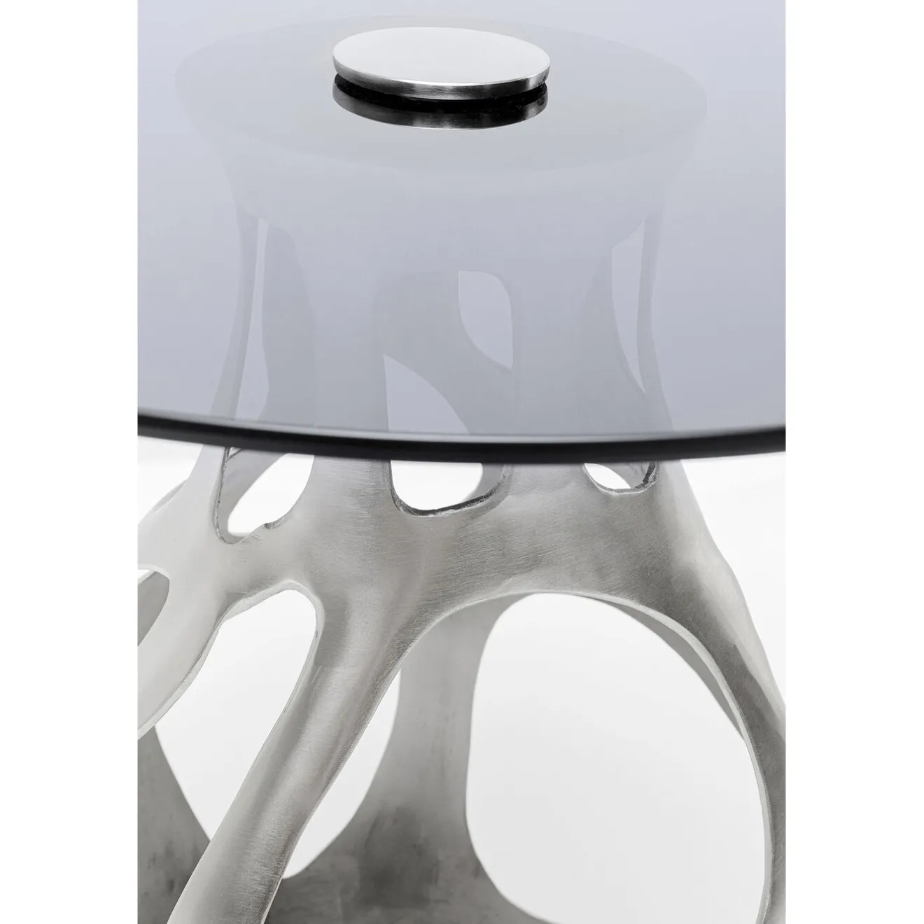 KARE Design Tables D'Appoint|Table D Appoint Volcano Argente O60Cm