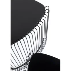KARE Design Tables D'Appoint|Table D Appoint Wire Triangle Noir (2/Set)