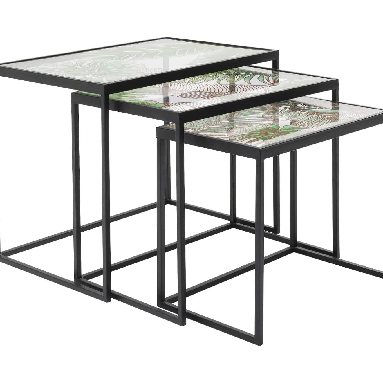 KARE Design Tables D'Appoint|Table D Apppoint Jungle (3/Set)