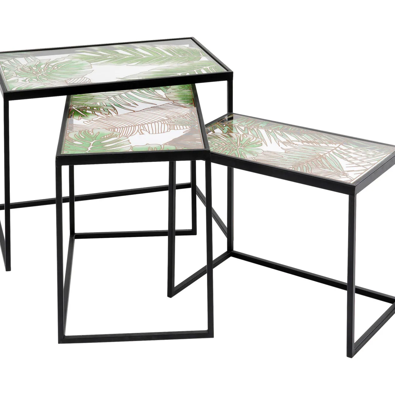 KARE Design Tables D'Appoint|Table D Apppoint Jungle (3/Set)