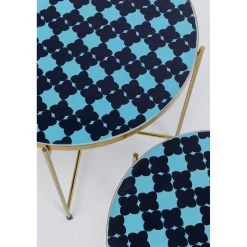 KARE Design Tables D'Appoint|Table D Apppoint Priya Bleu (2/Set)