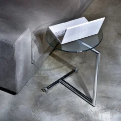 KARE Design Tables D'Appoint|Table D´Appoint Easy Living Transparente O46Cm