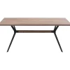 KARE Design Tables À Manger|Table Downtown Noyer 180X90Cm