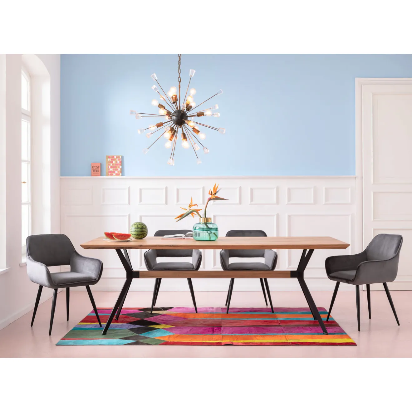 KARE Design Tables À Manger|Table Downtown 220X100Cm