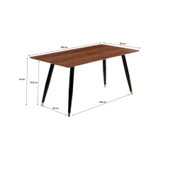 KARE Design Tables À Manger|Table Duran Square 160X80