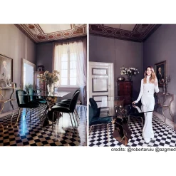 KARE Design Tables À Manger|Table Gloria Gold 200X100Cm