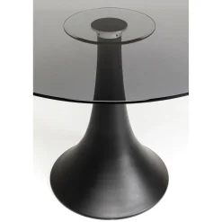 KARE Design Tables À Manger|Table Grande Possibilita Verre Fume O110Cm
