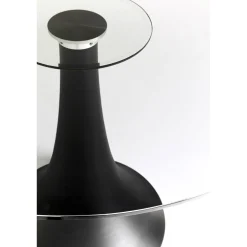 KARE Design Tables À Manger|Table Grande Possibilita Verre Fume O110Cm