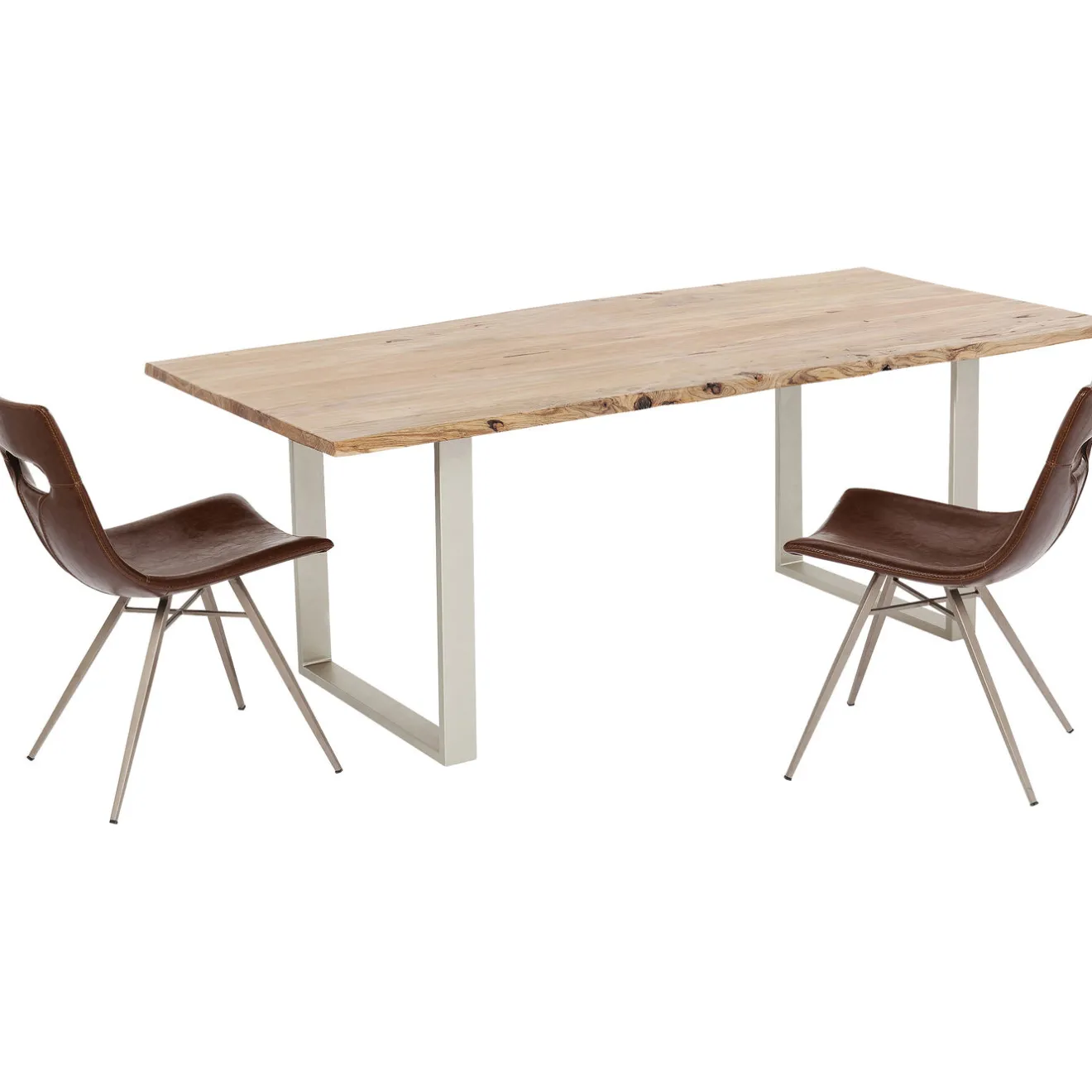 KARE Design Tables À Manger|Table Harmony Argente 180X90Cm