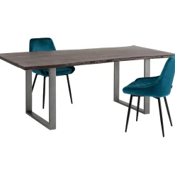KARE Design Tables À Manger|Table Harmony Fonce Acier Brut 200X100